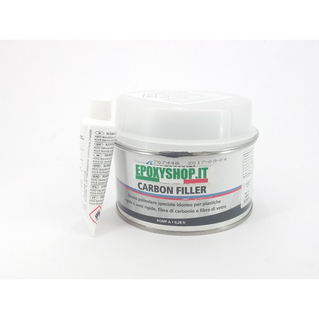 Carbon Clear Filler - Stucco trasparente per fibra di carbonio e di vetro IT